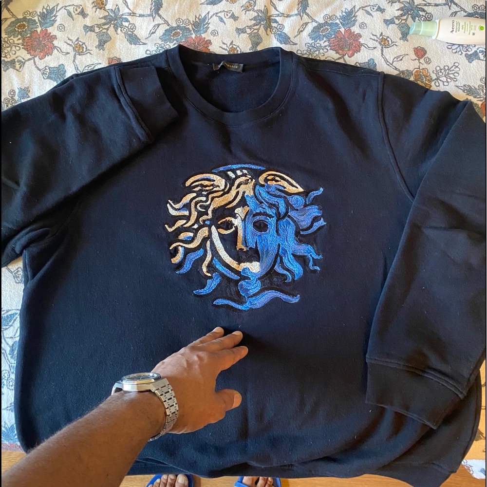Authentic Versace sweater only worn twice